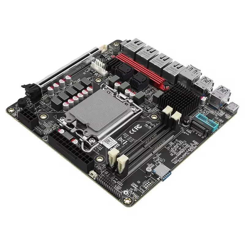 Placa-mãe vpro q670 nas max 6  - Lga 1700 Ddr5 Itx Motherboard avaliação e preço