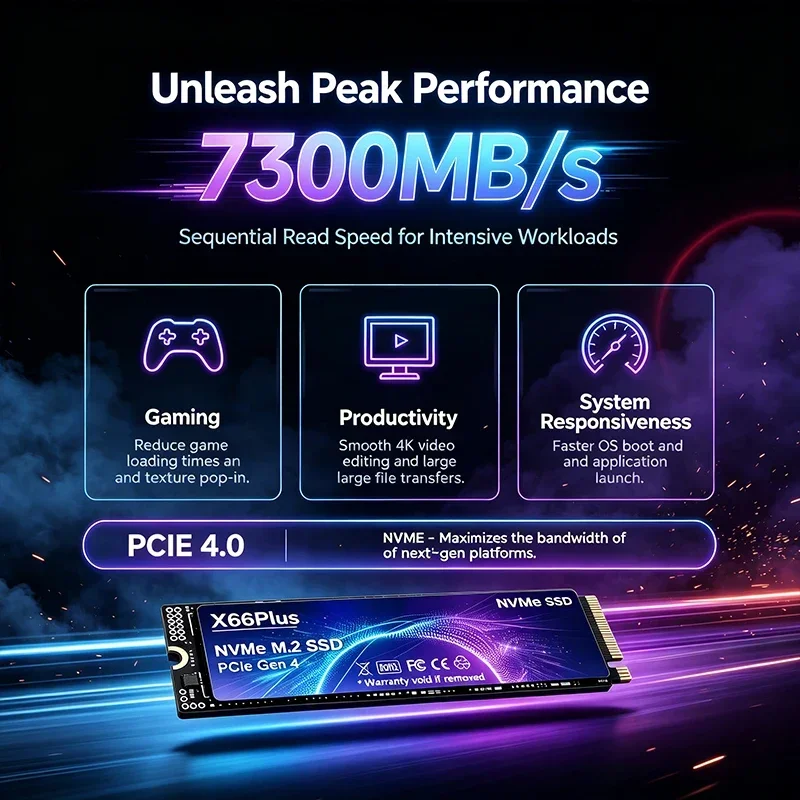 Disco rígido SSD M.2, 1 TB, 2  - M.2 Nvme 4Tb Pcie 4.0 Ssd avaliação e preço