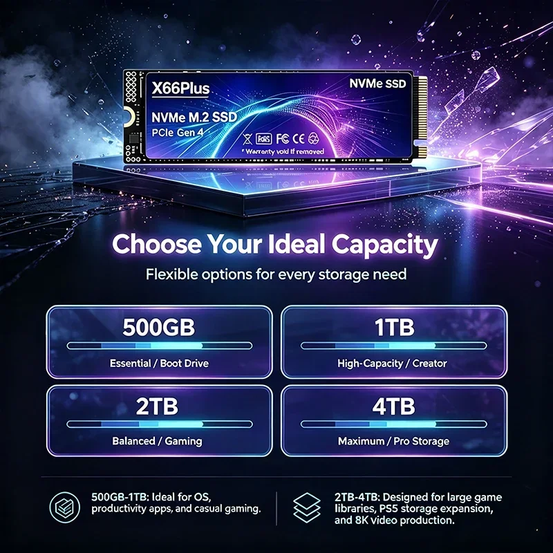 Disco rígido SSD M.2, 1 TB, 2  - M.2 Nvme 4Tb Pcie 4.0 Ssd avaliação e preço