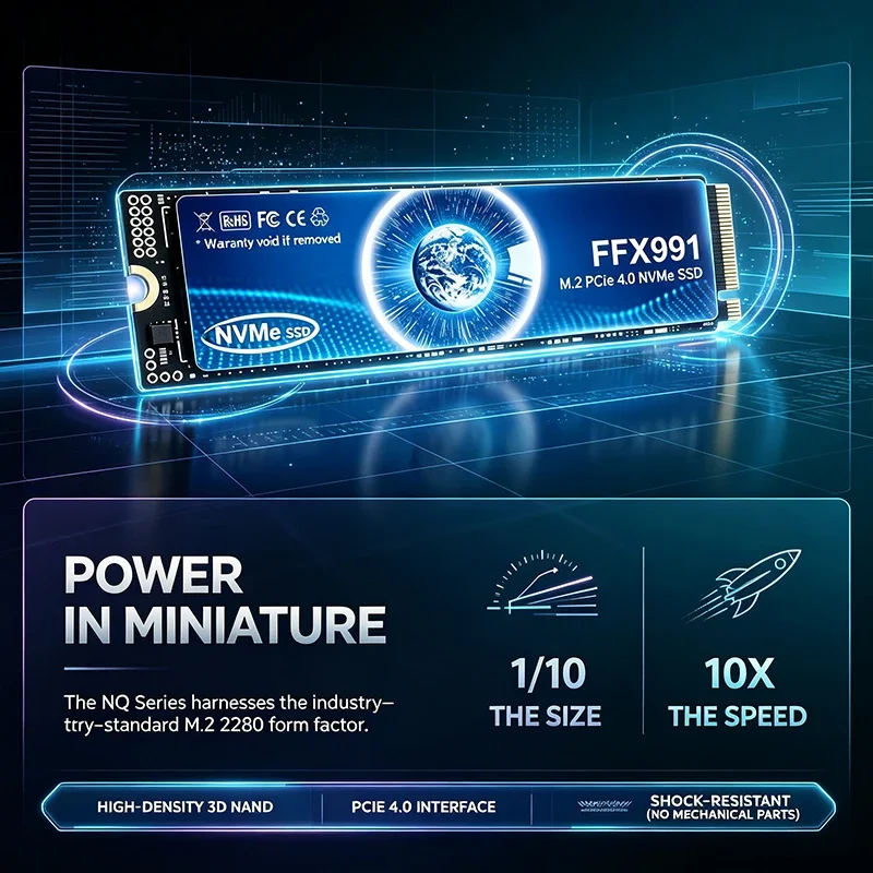 FFX991 SSD Interno M.2 NVMe PC - M.2 Nvme 4Tb Pcie 4.0 Ssd avaliação e preço
