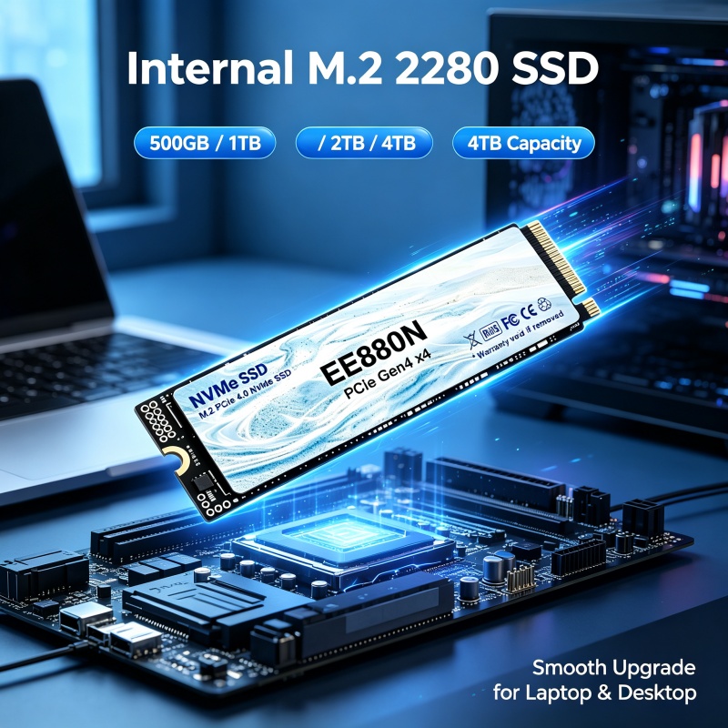 SSD NVMe EE880N M.2 2280 PCIe  - M.2 Nvme 4Tb Pcie 4.0 Ssd avaliação e preço
