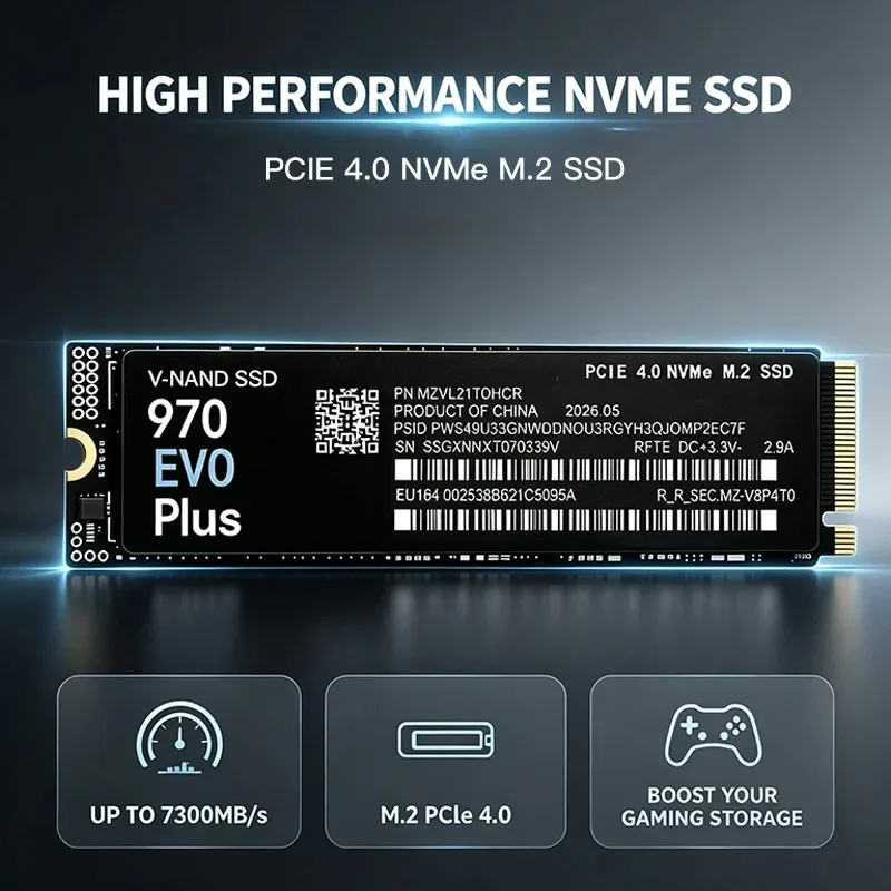 SSD de alta velocidade 970 EVO - M.2 Nvme 4Tb Pcie 4.0 Ssd avaliação e preço