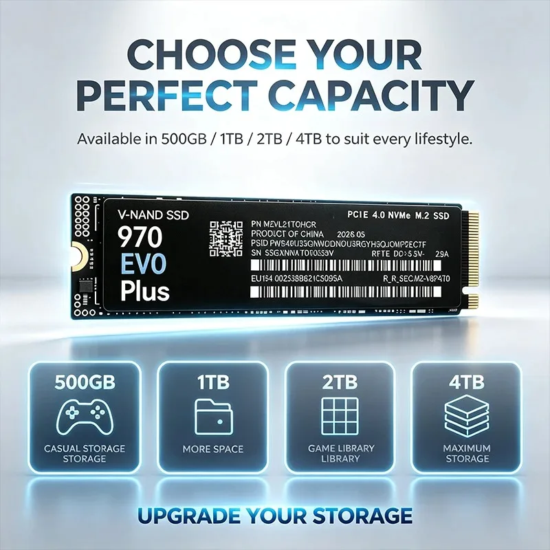 SSD de alta velocidade 970 EVO - M.2 Nvme 4Tb Pcie 4.0 Ssd avaliação e preço